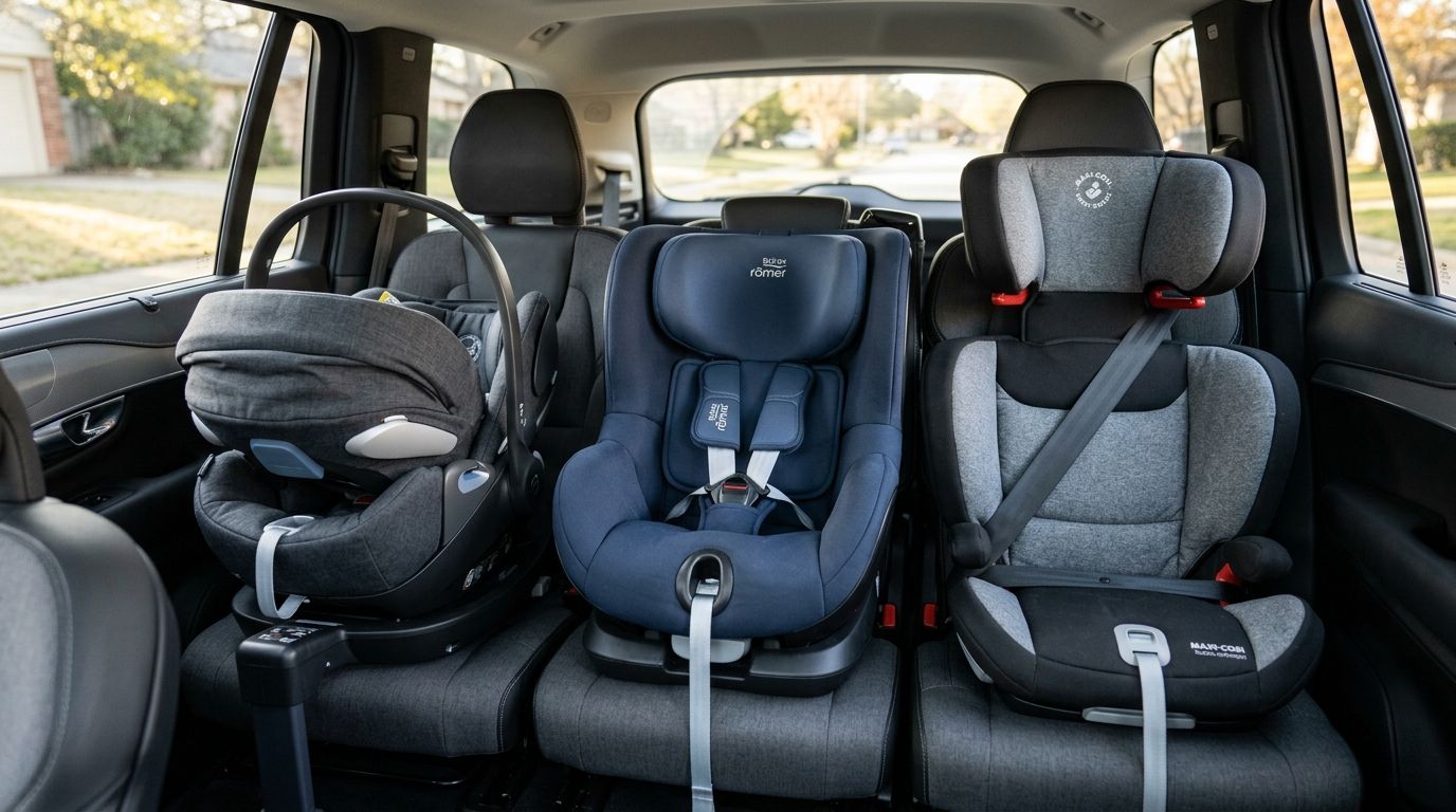 Rodzaje fotelików samochodowych i ich zastosowanie