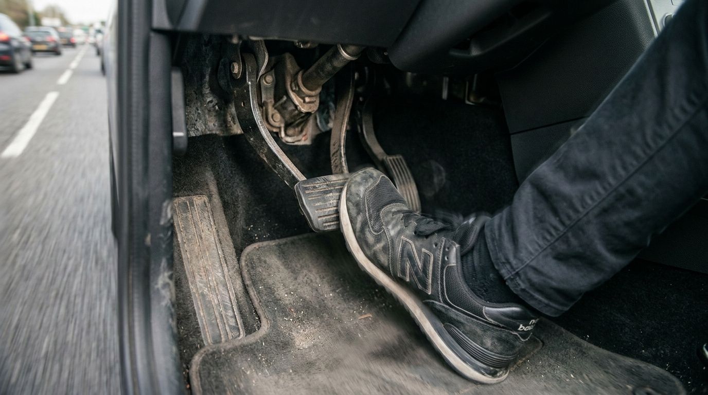 Zmiany w zachowaniu pedału hamulca i wibracje