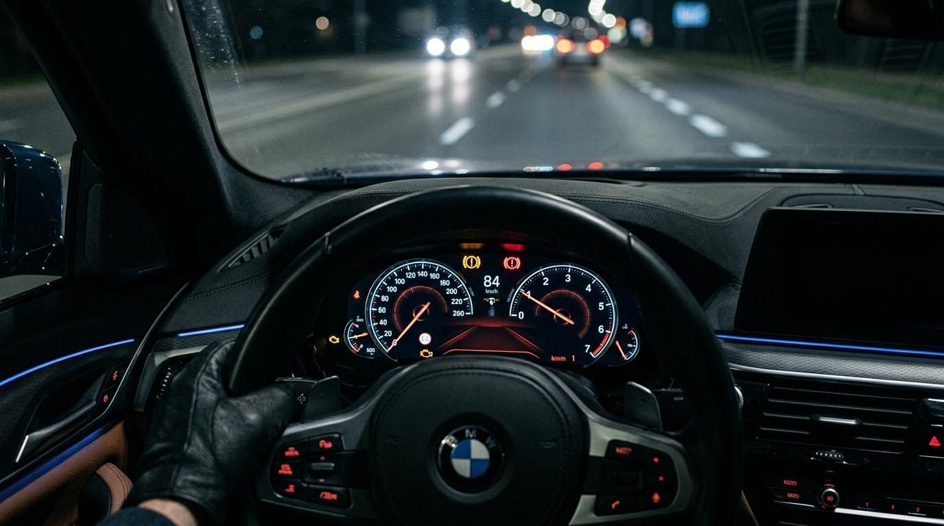 Wizualna kontrola i komunikaty na desce rozdzielczej