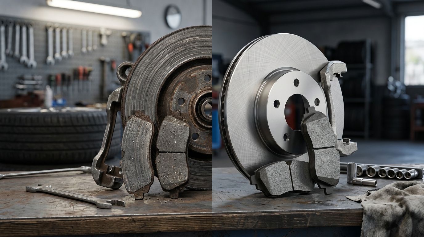 Klocki i tarcze hamulcowe: kiedy wymienić i ile kosztują?