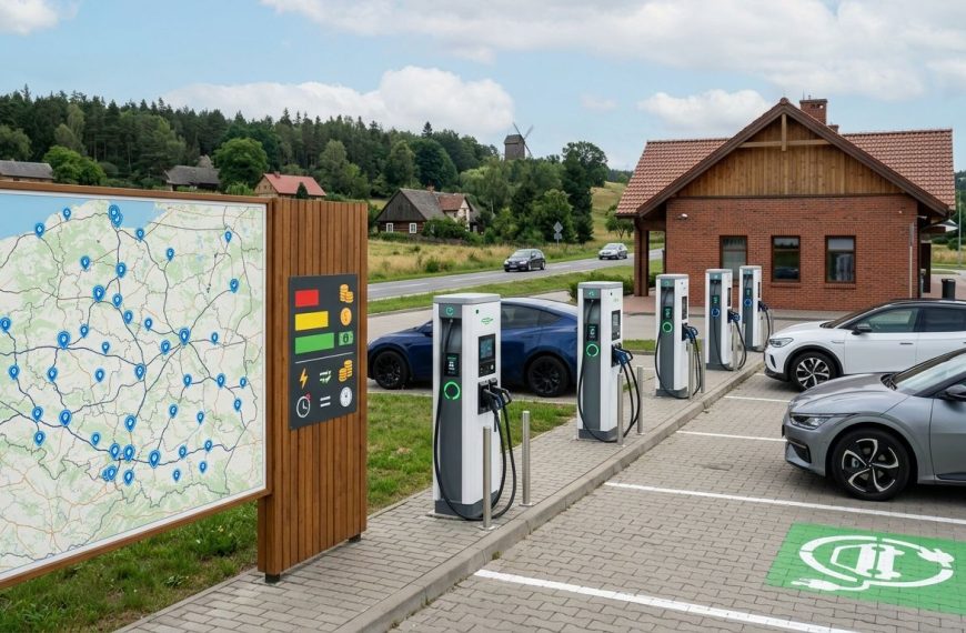 Stacje ładowania samochodów elektrycznych w Polsce: mapa i koszty