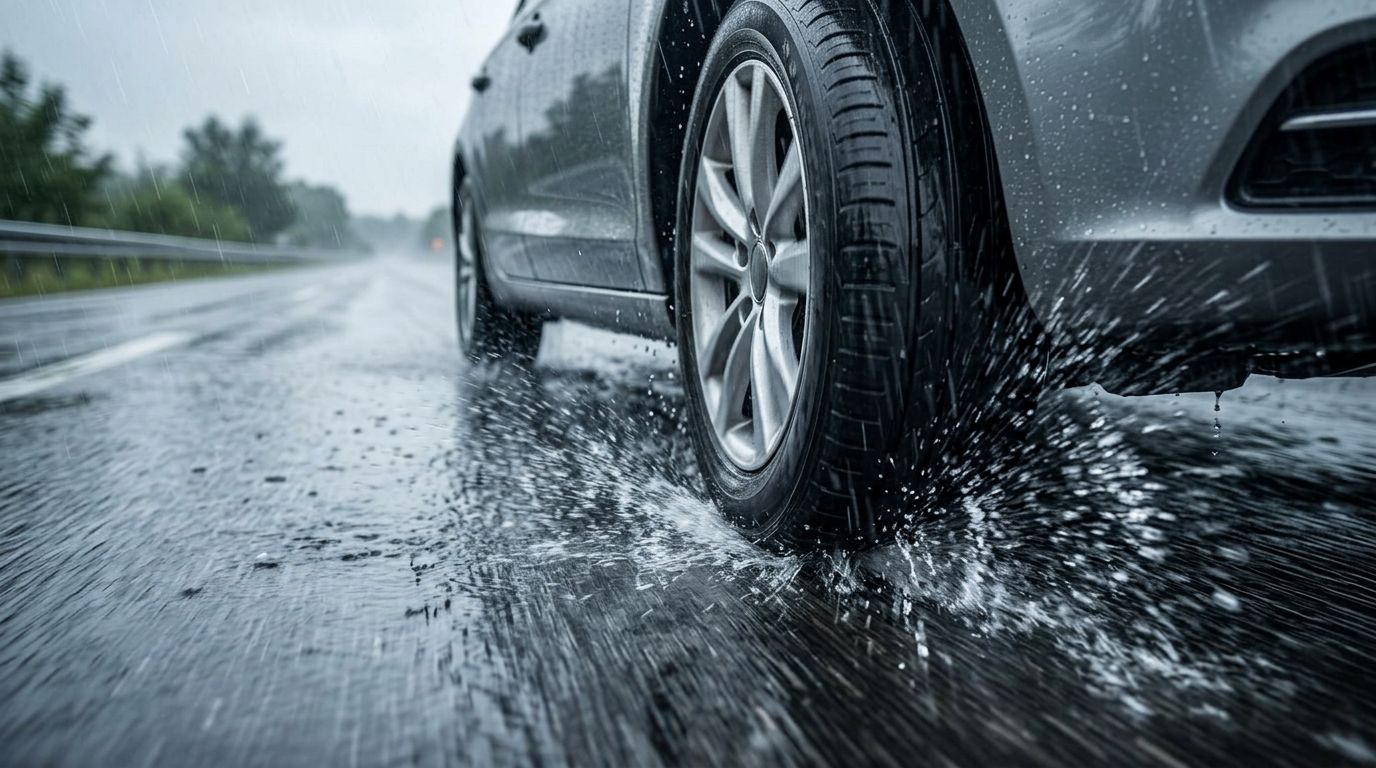 Kluczowe czynniki sprzyjające powstawaniu poślizgu wodnego