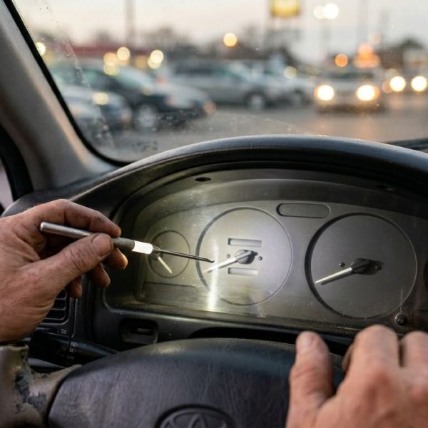 Cofnięty licznik w używanym aucie – jak to sprawdzić?